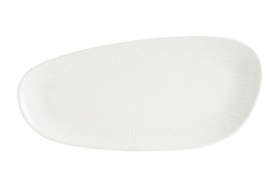 Блюдо для подачи 360*160 мм. Белый Редикс, форма Ваго Bonna