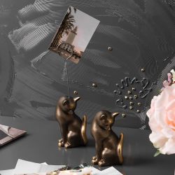 Статуэтка Кошка Грация Бронза