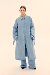 Платье-тренч (Denim days), голубой