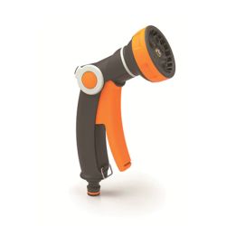 Пистолет распылитель для полива GF GF80006905 пластиковый с двойной регулировкой потока 8 типов струи | GF