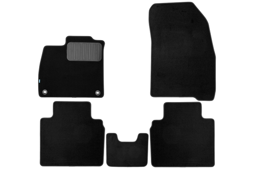 Коврики в салон для HONDA HONDA Accord XI 2023-, седан, 5шт (текстиль) KLEVER0301803822110KH