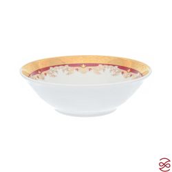 Набор салатников Thun Кристина красная лилия 13 см(6 шт)