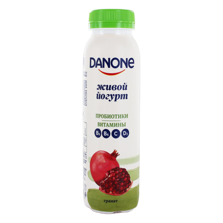 Живой йогурт Danone Гранат 270 гр