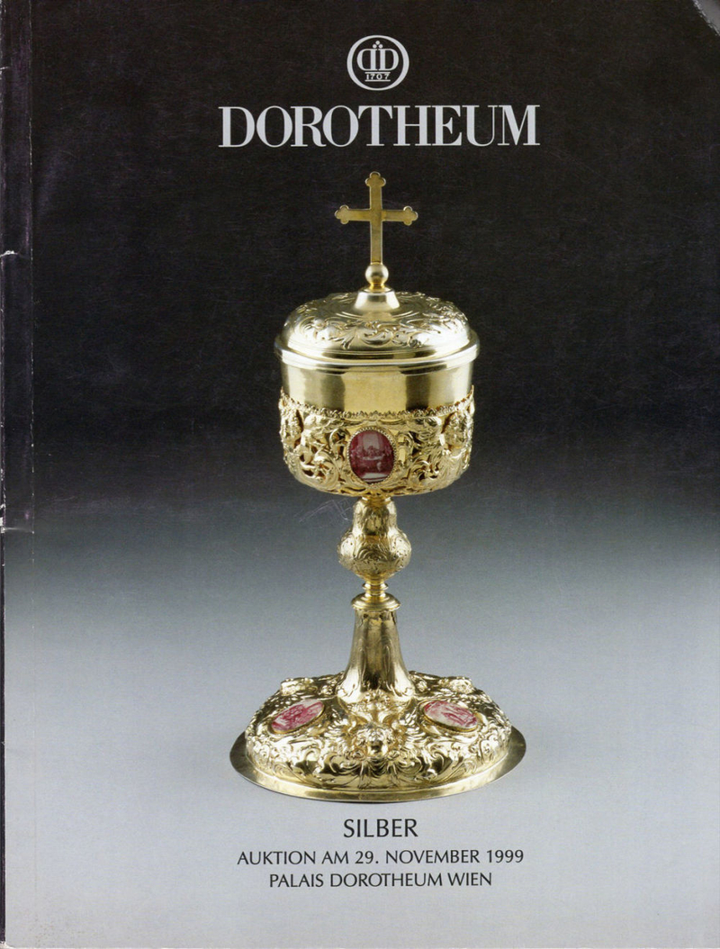 Каталог аукциона Dorotheum, Вена, Серебро от 29 ноября 1999 года