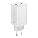 Зарядное устройство Baseus GaN3 Pro Fast Charger 2C+U 65W - White