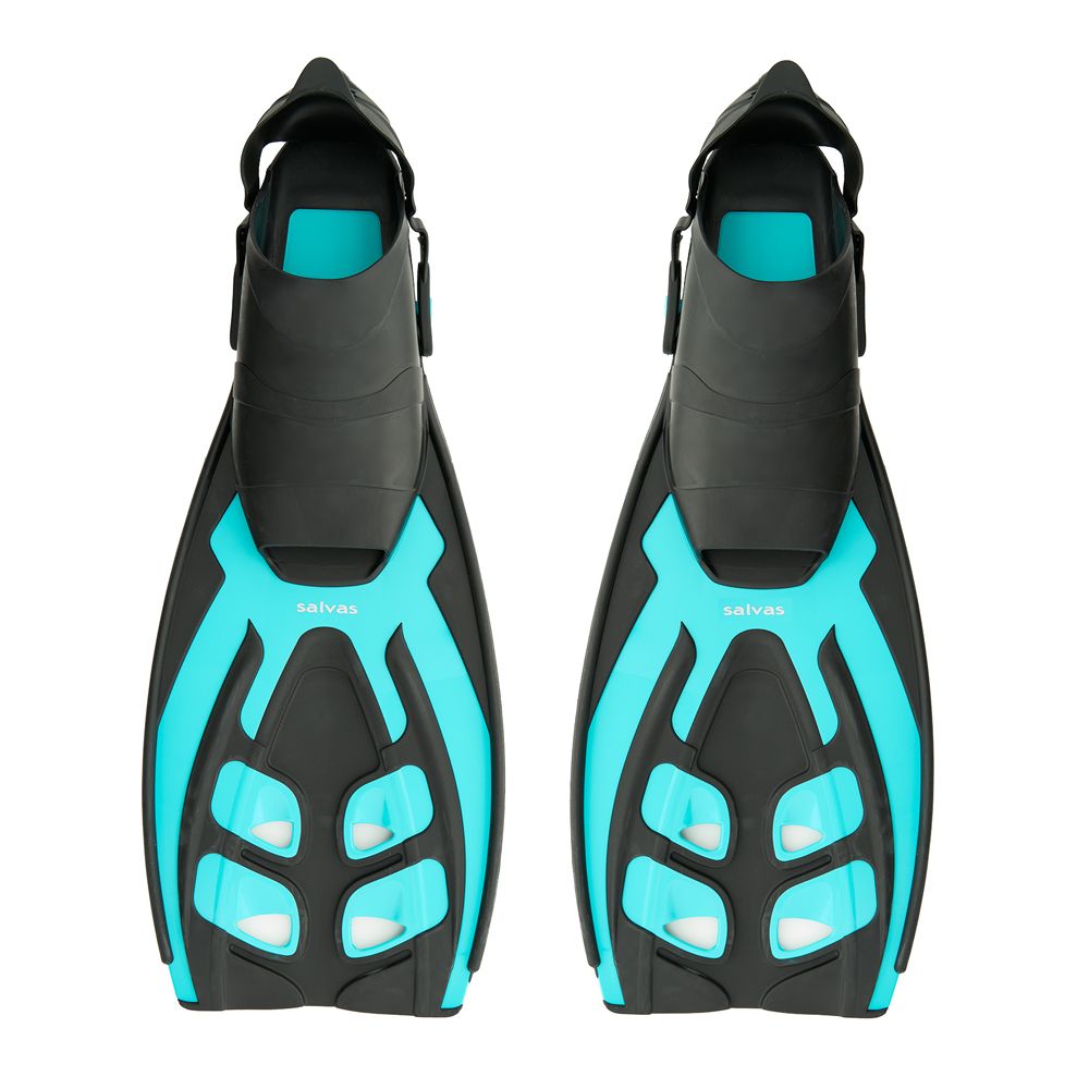 Ласты для плавания SALVAS Tonic Dive, BA190SMQQSTS, размер S/M, бирюзовый