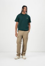 Carhartt WIP CHASE - Базовая футболка - Зелёный