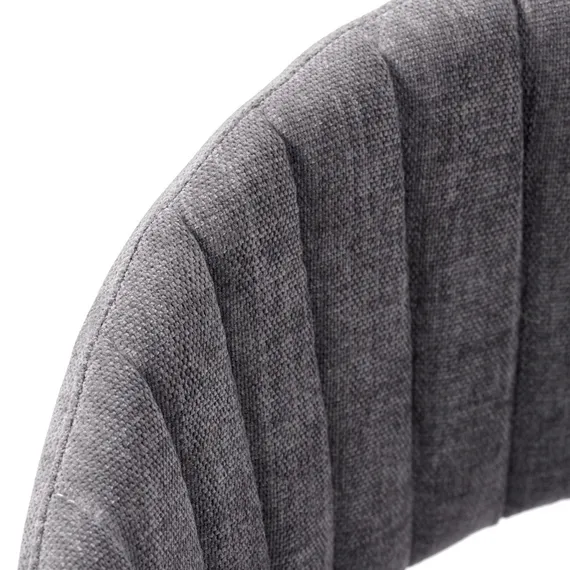 Стул Turin темно-серый с чёрными ножками