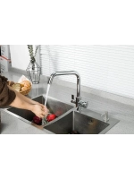 Смеситель для кухни с подключением фильтра FRAP F4361