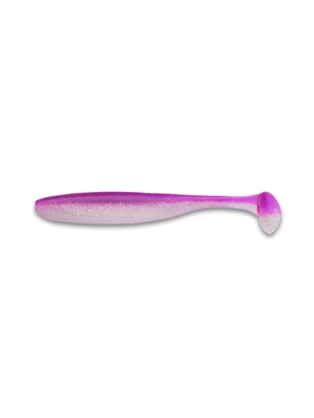 Приманка силиконовая Keitech Easy Shiner 4" PAL #01 Chartreuse Red Flake, 3 упаковки по 7 штук