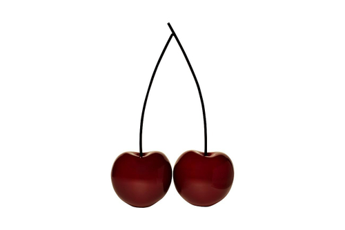 Статуэтка Фигура интерьерная Скульптура декоративная  Garda Decor "Вишни" темно-красная D2841