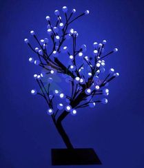 Светодиодная композиция Бонсай, шарики 60 см., 96 бело розовых LED ламп, Beauty Led (JY82072D)