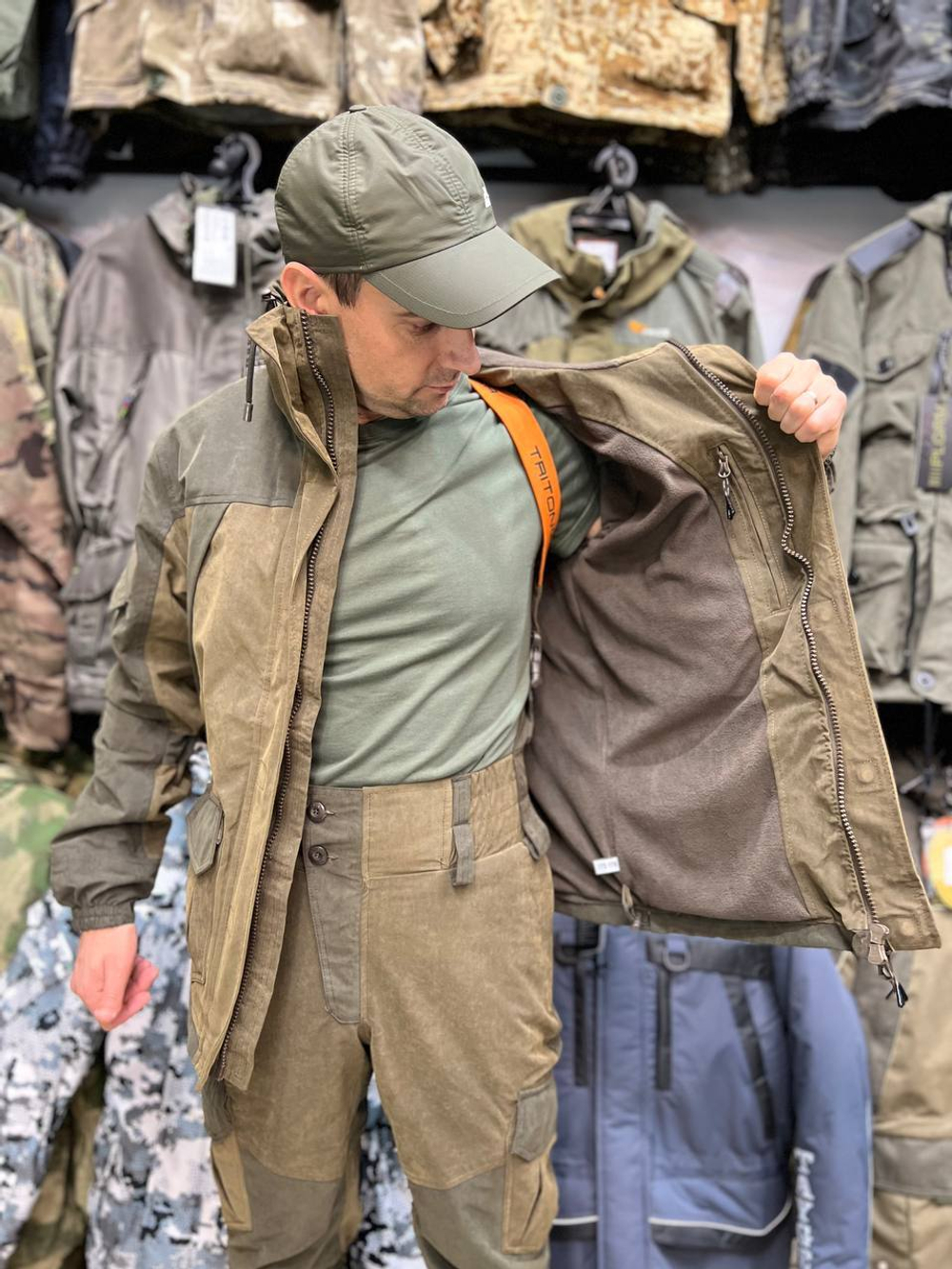 Костюм TRITON GORKA PRO –5 °C, мембрана Norvegia, коричневый