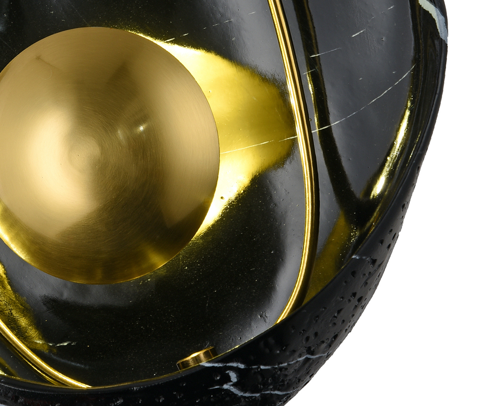 Бра Kink Light Делия черный Led 12W 7642,19