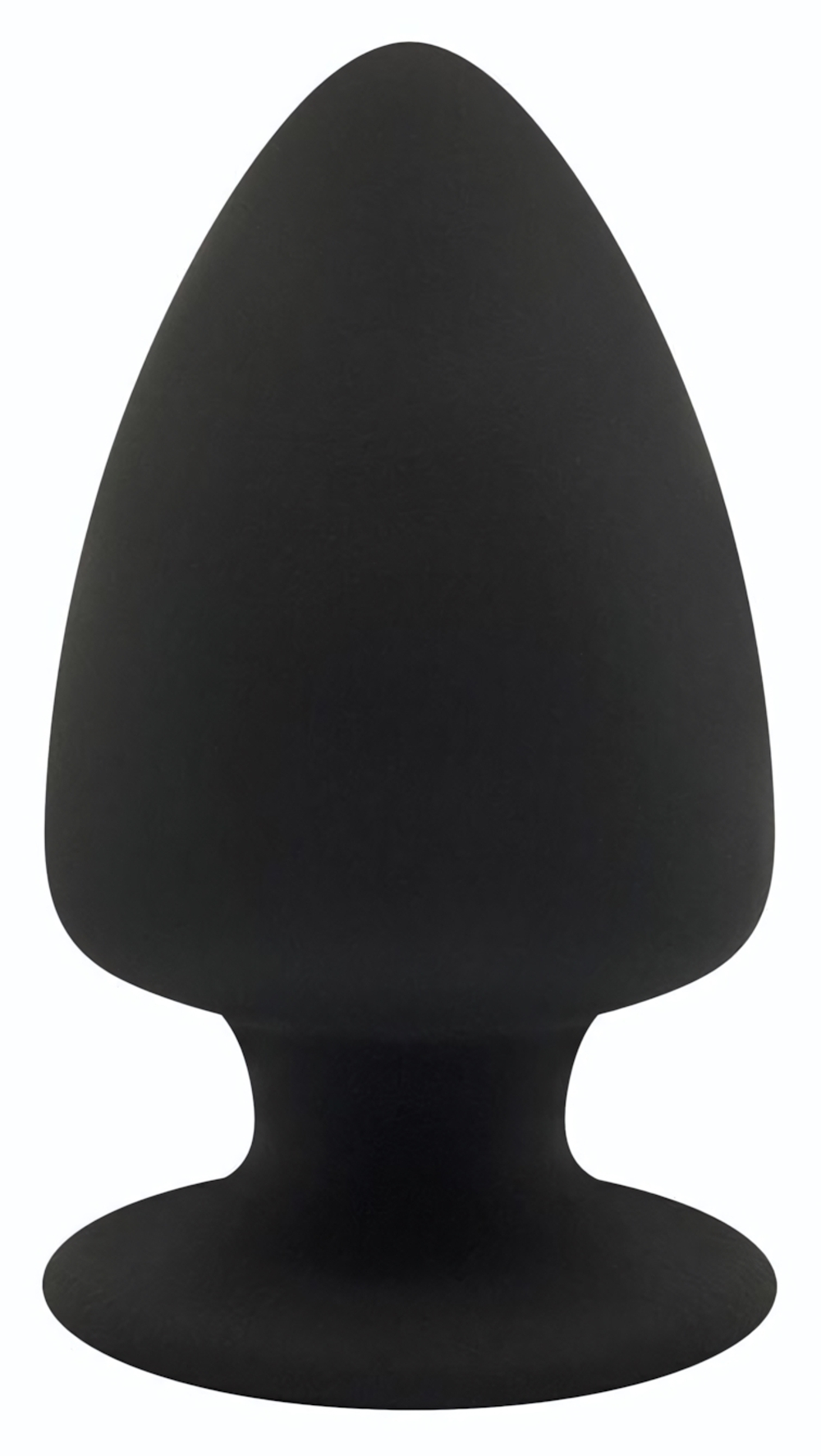 Черная анальная втулка Premium Silicone Plug S - 9 см. (Цвет: черный)