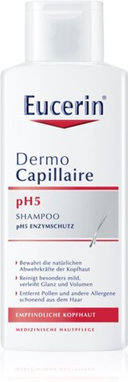 Eucerin DermoCapillaire - шампунь для чувствительной кожи /   250  ml  / GTIN 4005800036736