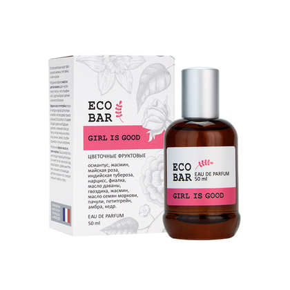 Вода парфюмерная Eco Bar Girl Is Good (Эко Бар Гёл Из Гуд) - 50ml for women