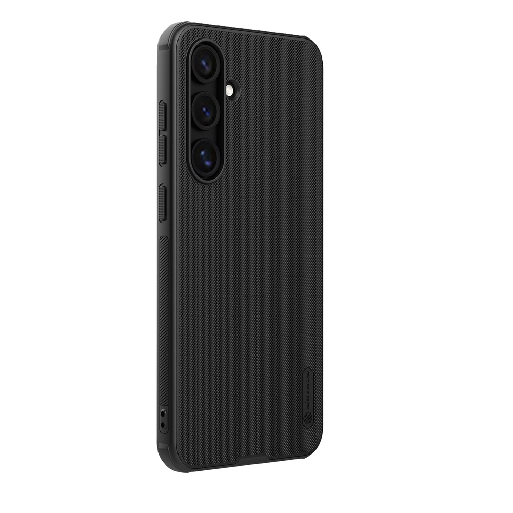 Чехол противоударный от Nillkin c поддержкой зарядки MagSafe для Samsung Galaxy S24 FE, серия Super Frosted Shield Pro Magnetic Case