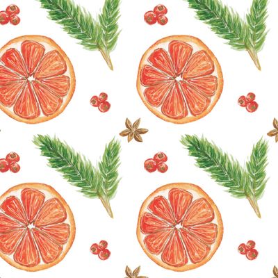 Апельсин и ель