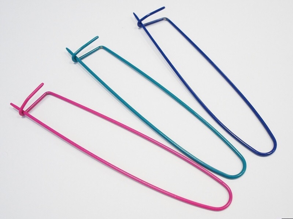 Булавка вязальная стальная L= 115 мм (с полимер. покрытием) 1 шт