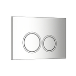 Кнопка смыва WAVE W3 универсальная ХРОМ АБС круглая