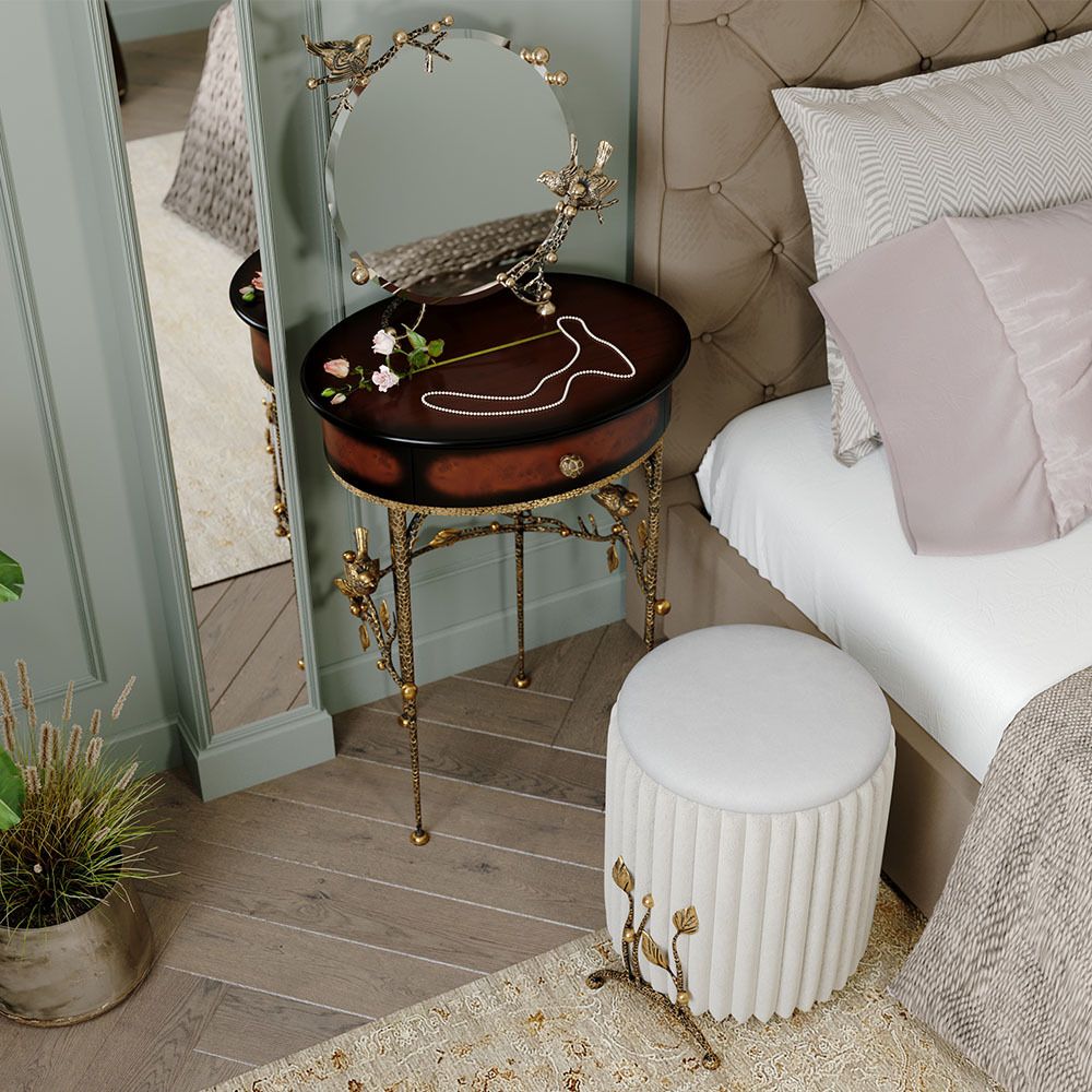 Зеркало Терра настольное Найт Амбер