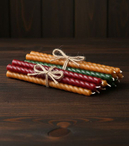 Набор для Пасхального трисвечника (воск)