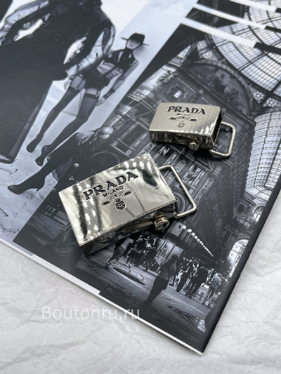 Пряжка зажим Прад. металлическая