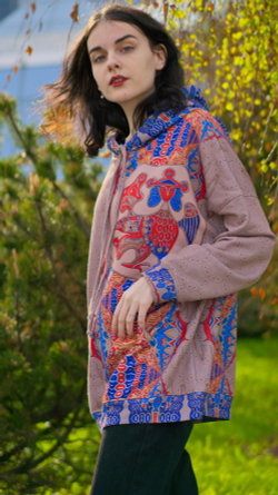 Худи «Птица Сирин» (серия "Русский лубок")