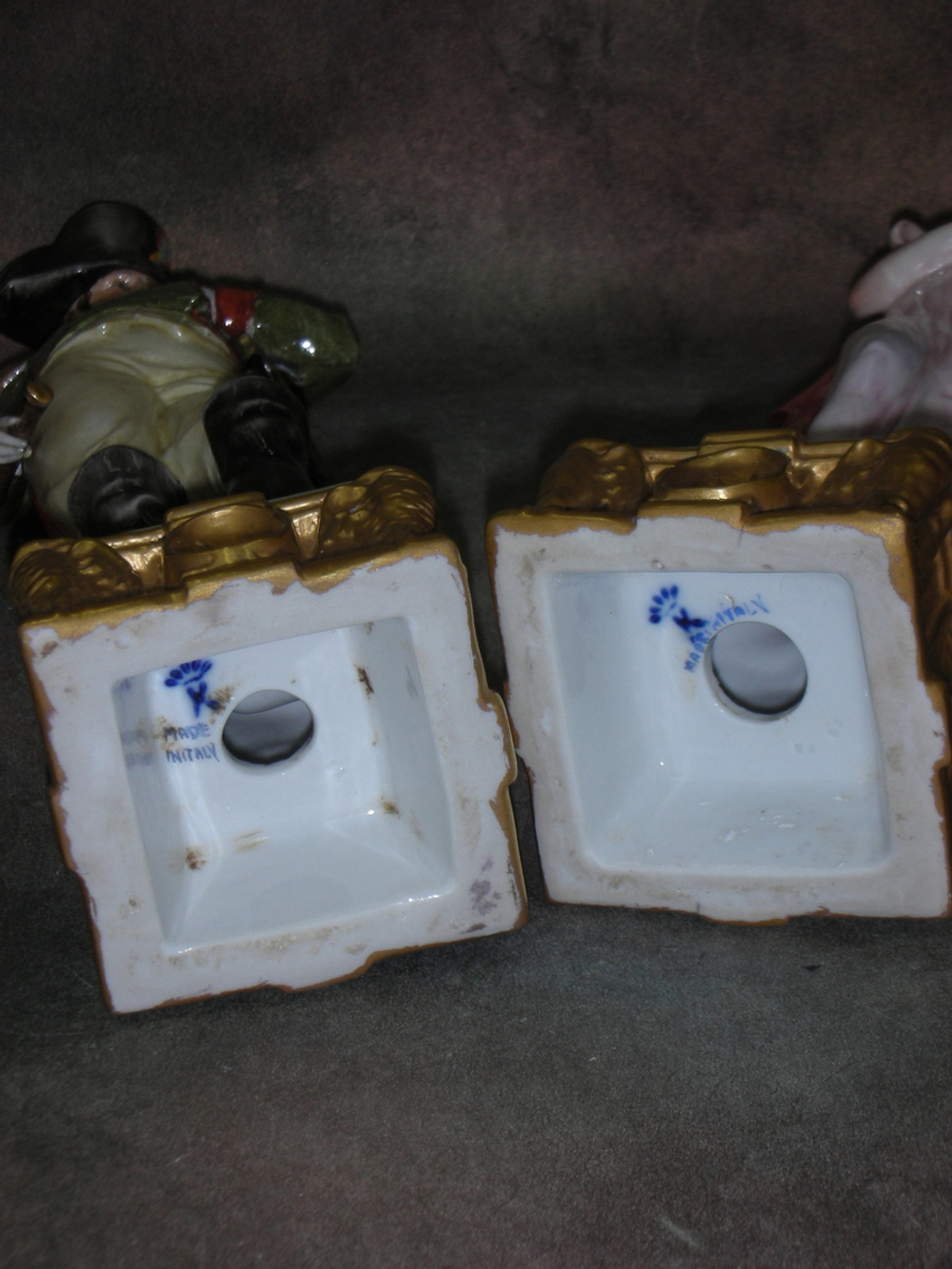 Статуэтка. Фарфор. Солдат. Наполеон I Бонапарт. Capodimonte. Италия