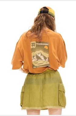 Футболка Nothomme Mountain Orange