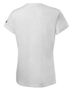 Женская теннисная футболка Wilson Paris 2021 Tech Tee W - white