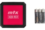Лазерный уровень XQB RED Basic SET, 10 м, красный луч, батарейки, резьба 1/4" MTX, 35018