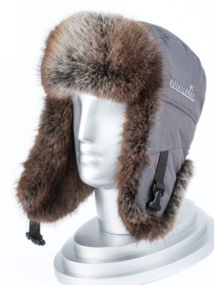 Шапка-ушанка Norfin EXTREME PRO GREY р.XL