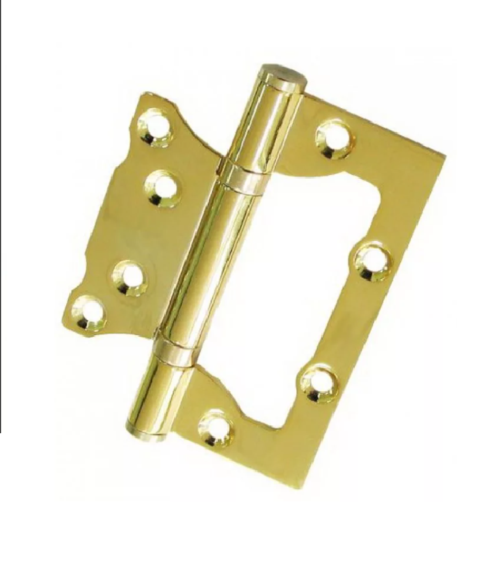 ПЕТЛЯ БАБОЧКА 100X75X2.5MM МАТ.ЛАТУНЬ HG GМ(GМ) 2ШТ