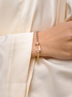 Браслет "Glass barrel" Bicolor