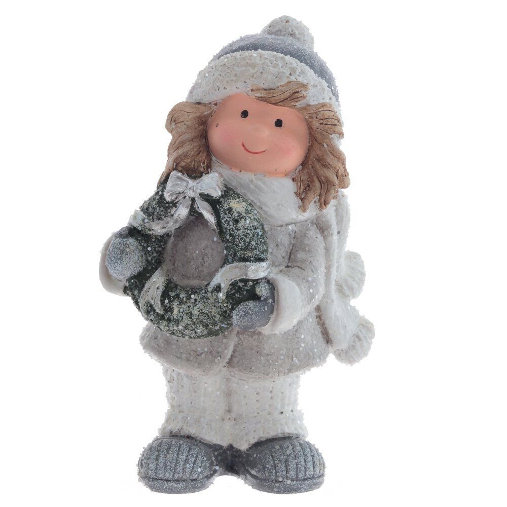 GAEM Фигурка декоративная "Мальчик/Девочка", L8 W6 H14,5 см, 2в.