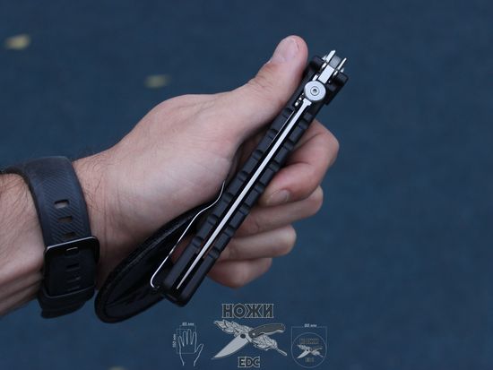 Складной нож НОКС РОНИН c клинком из стали D2, рукоять G10