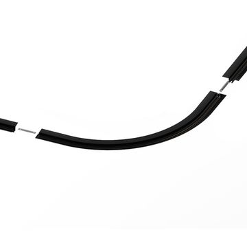 ST066.409.01 Радиусный угол для встраиваемого шинопровода SUPER5 ST-Luce Черный SUPER5