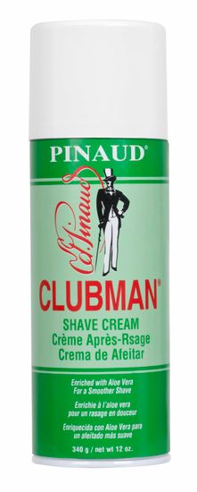 Clubman Shave Cream Классическая пена для бритья с алоэ вера, 340 г