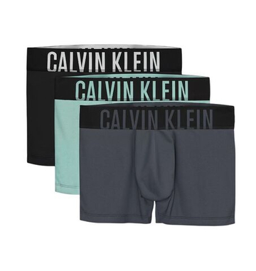 Мужские спортивные боксеры Calvin Klein Trunk Intense Power 3P - black/aerial/turbulence