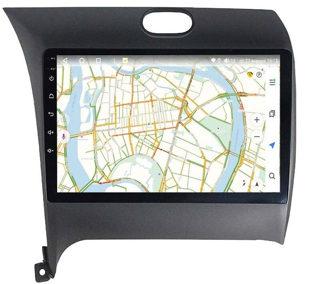 Магнитола для KIA Cerato 2013-2018 - Vaycar VA27-0280-2K на Android 13, 8-ядер, 2K QLED, ТОП процессор, CarPlay,4G SIM-слот