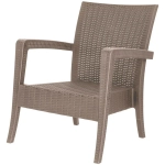 Кресло-диван RATTAN Ola Dom серый 760х890мм