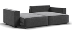 Угловой диван BOSS SOFT MODOOL велюр Monolit серый