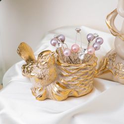 Держатель для зубочисток Птичка Терра Айвори