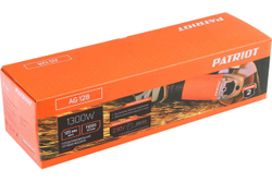 Углошлифовальная машина (УШМ) PATRIOT AG 128 тонкий корпус, пылезащищенная, диск 125 мм 110301128