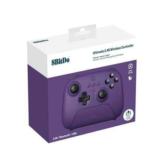 8Bitdo Ultimate Беспроводной Контроллер 2.4G, Фиолетовый