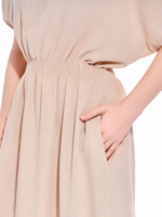 Платье женское летнее длинное из вискозы (повседневное, пляжное, городское)