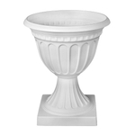 Вазон Олимпия 18л на высокой ножке, белый