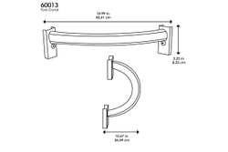 Угловой держатель инструментов для сараев LifeTime WoodLook